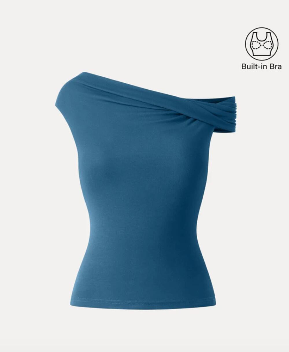 OGL Eco-SkinKiss Multi-wear Versatile Necklines Bra Top SIZE S NWT